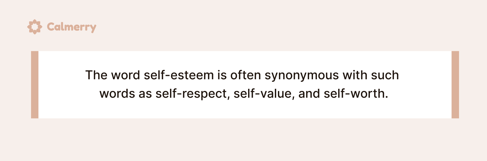 self-esteem synonymous
