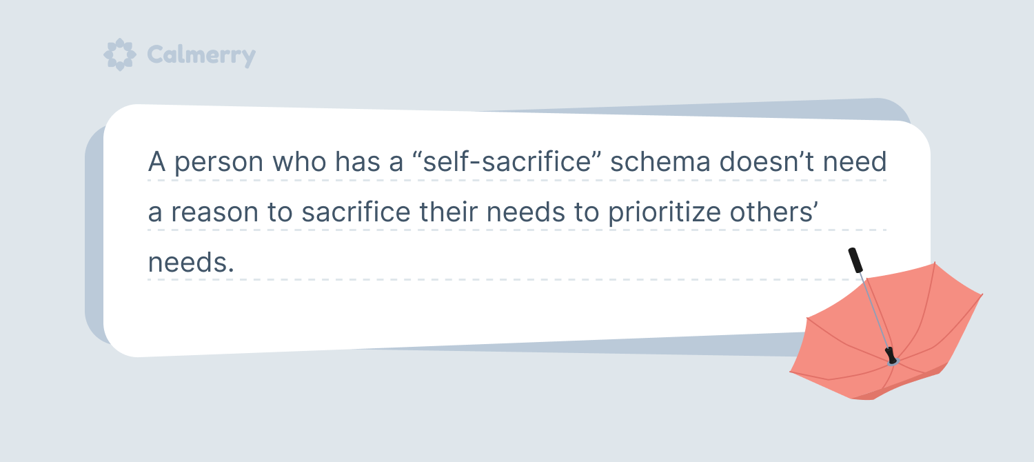 reason to self sacrifice