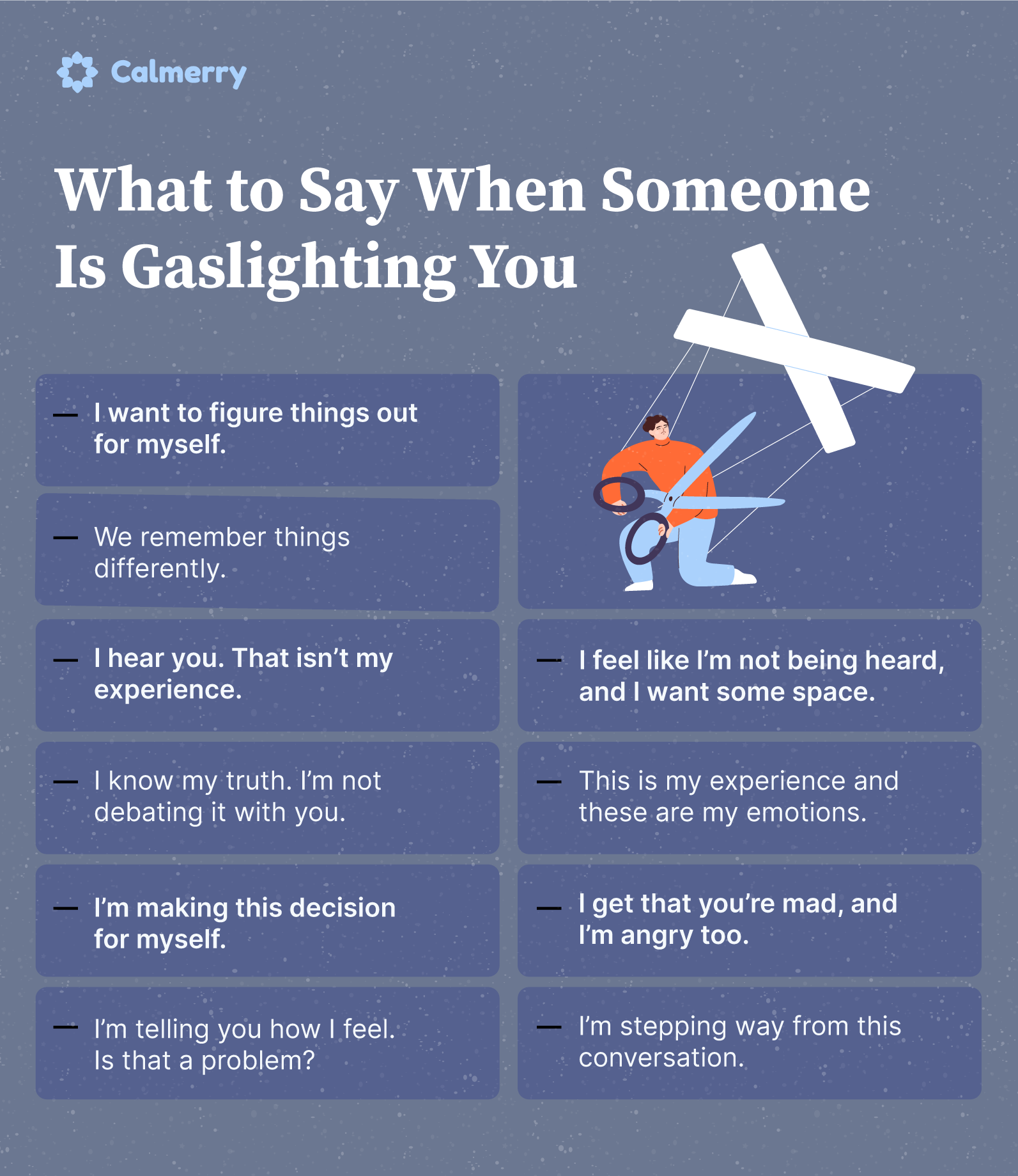 How to deal with gaslighting