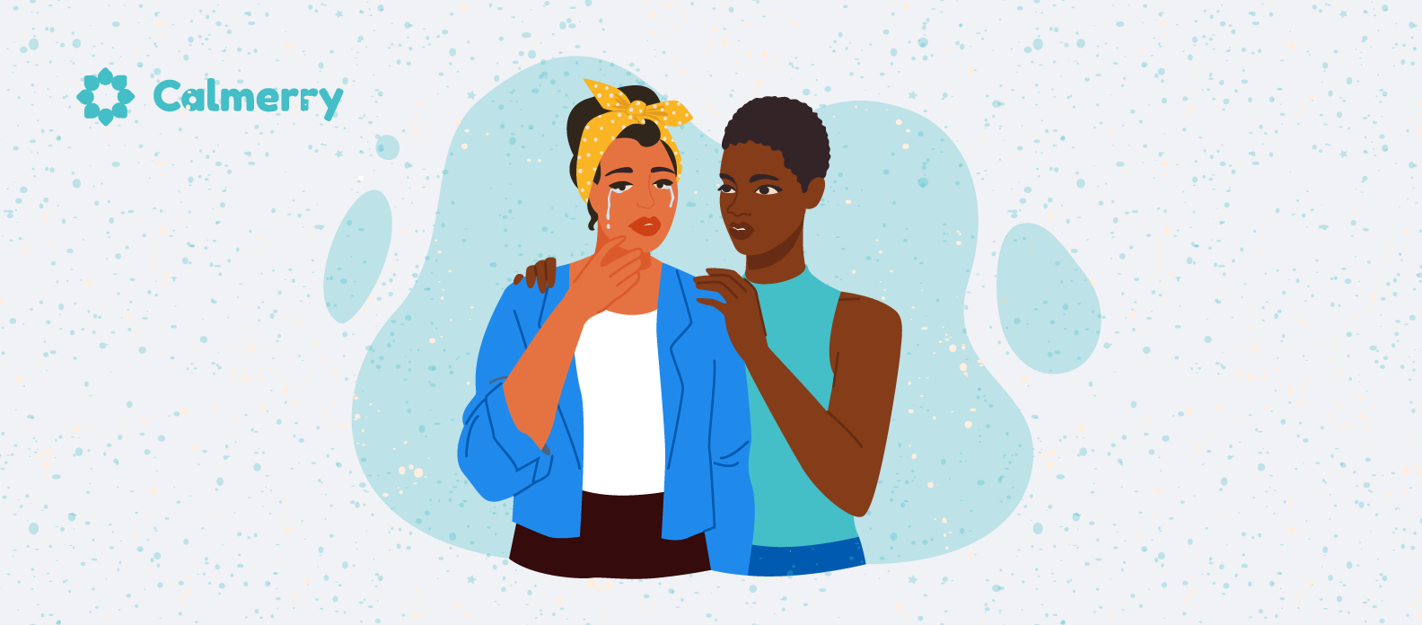 A black woman is getting concerned about the mental health of her friend