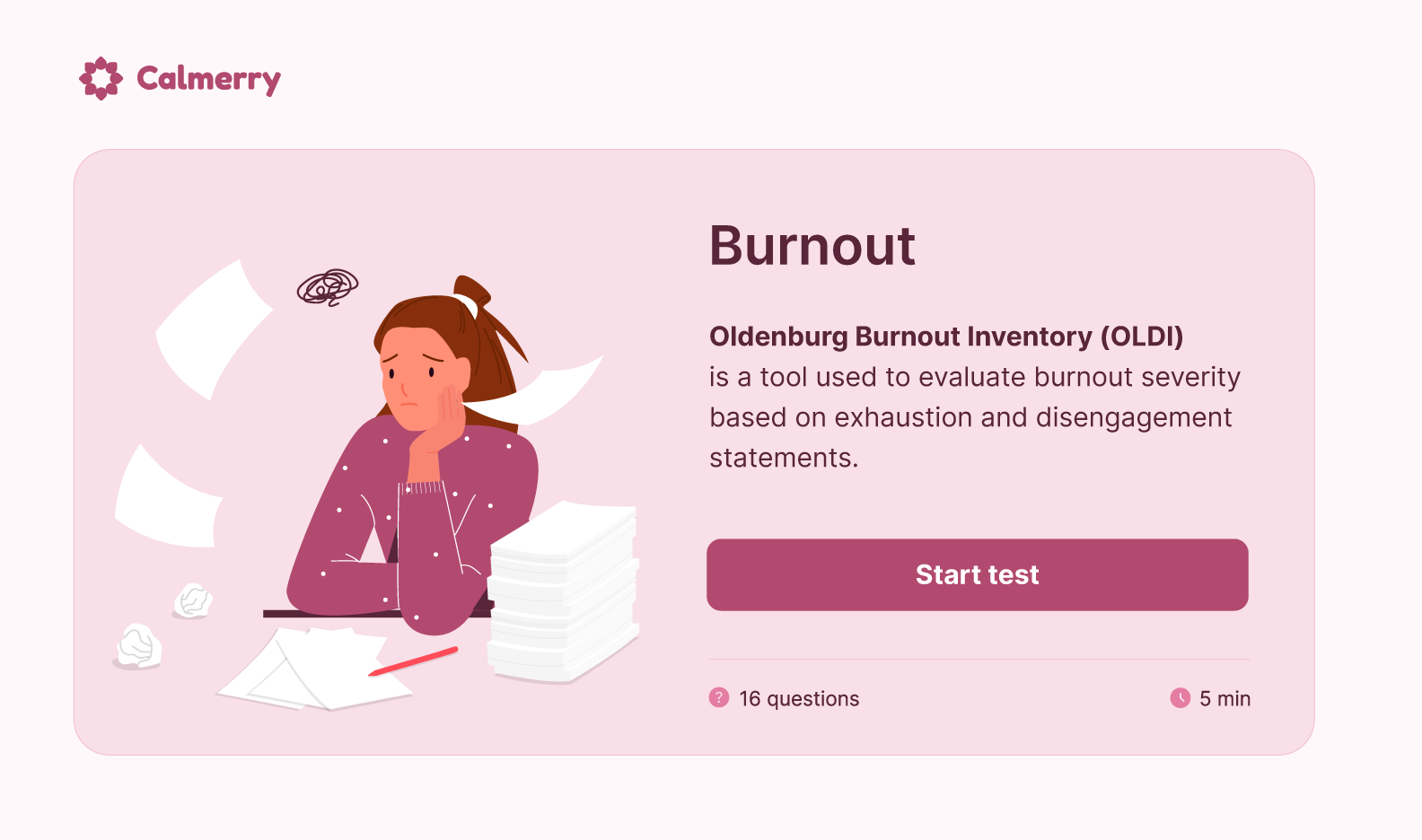burnout test