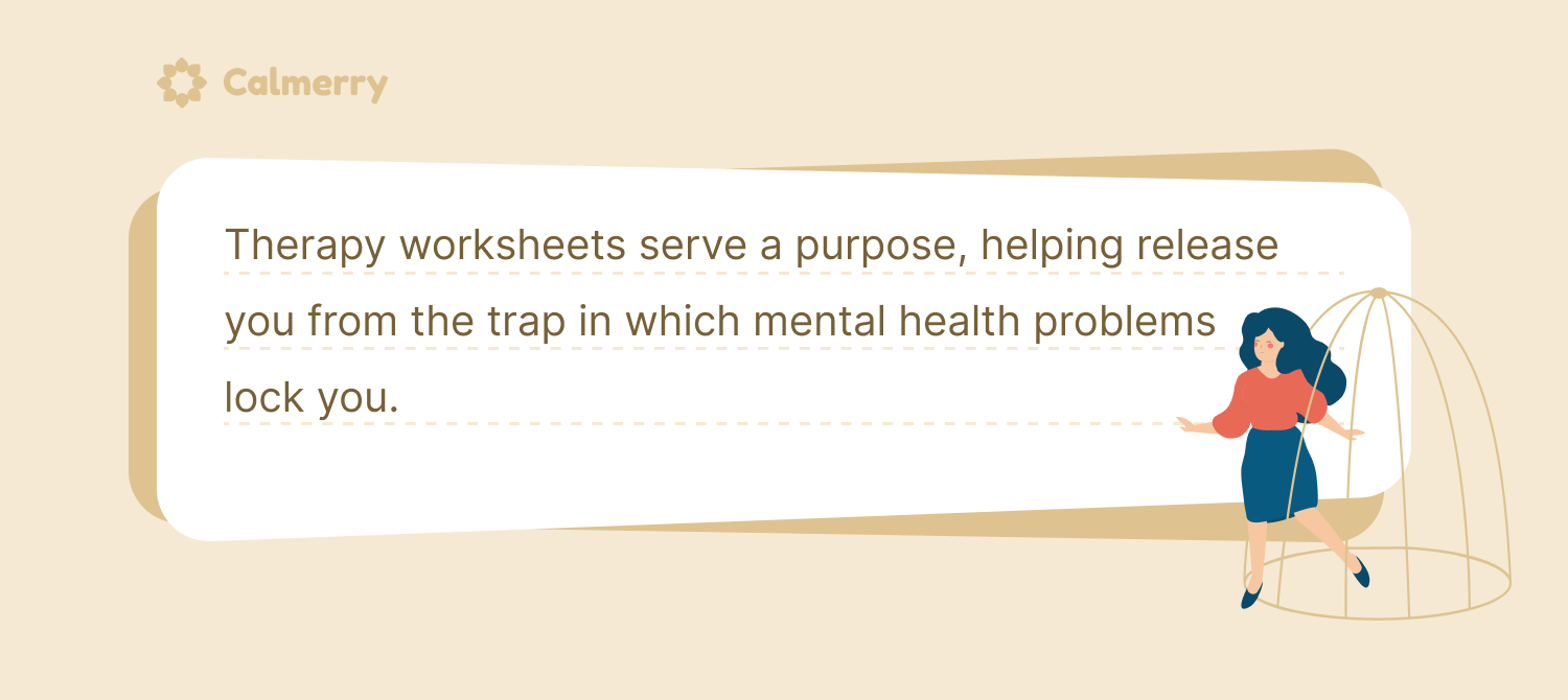 therapist worksheets